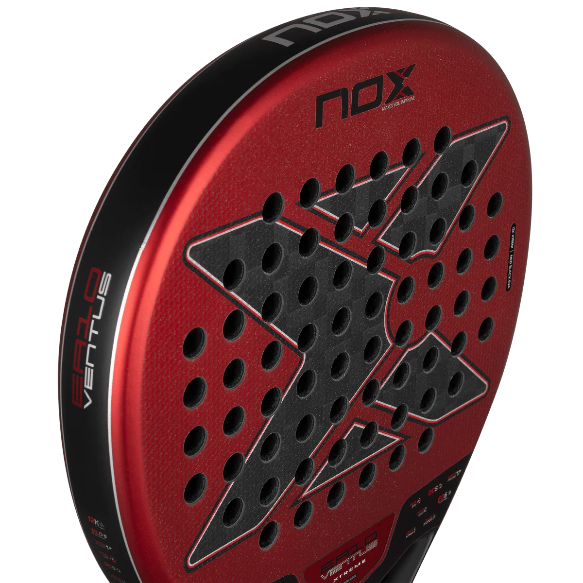 NOX PALA PADEL EA10 VENTUS HYBRID 12K XTREM BY EDU ALONSO