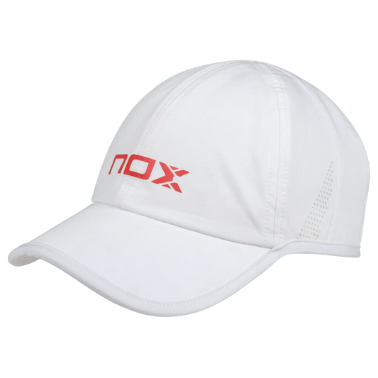 NOX GORRA BLANCA/ROJA