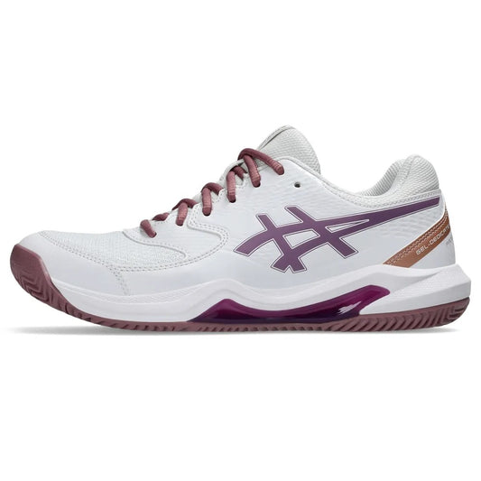 ASICS TENIS GEL DEDICATE 8 PADEL WOMEN WHITE/DARK UBE
