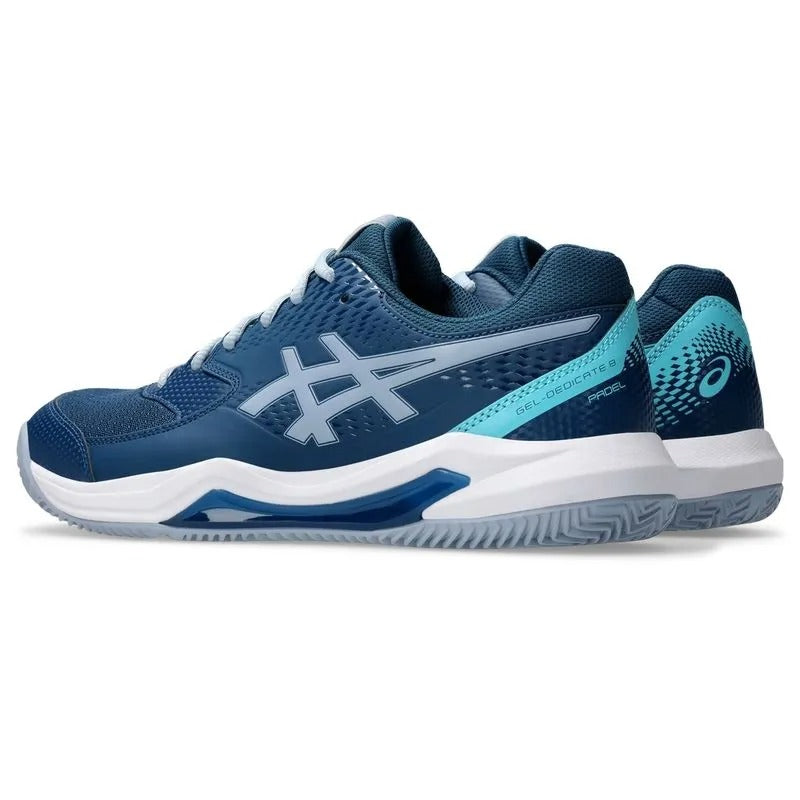 ASICS TENIS GEL DEDICATE 8 PADEL MEN MAKO BLUE/GREY BLUE