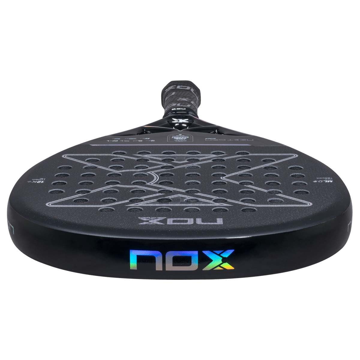 Pala NextGen Pro Attack 12K ángulo lateral