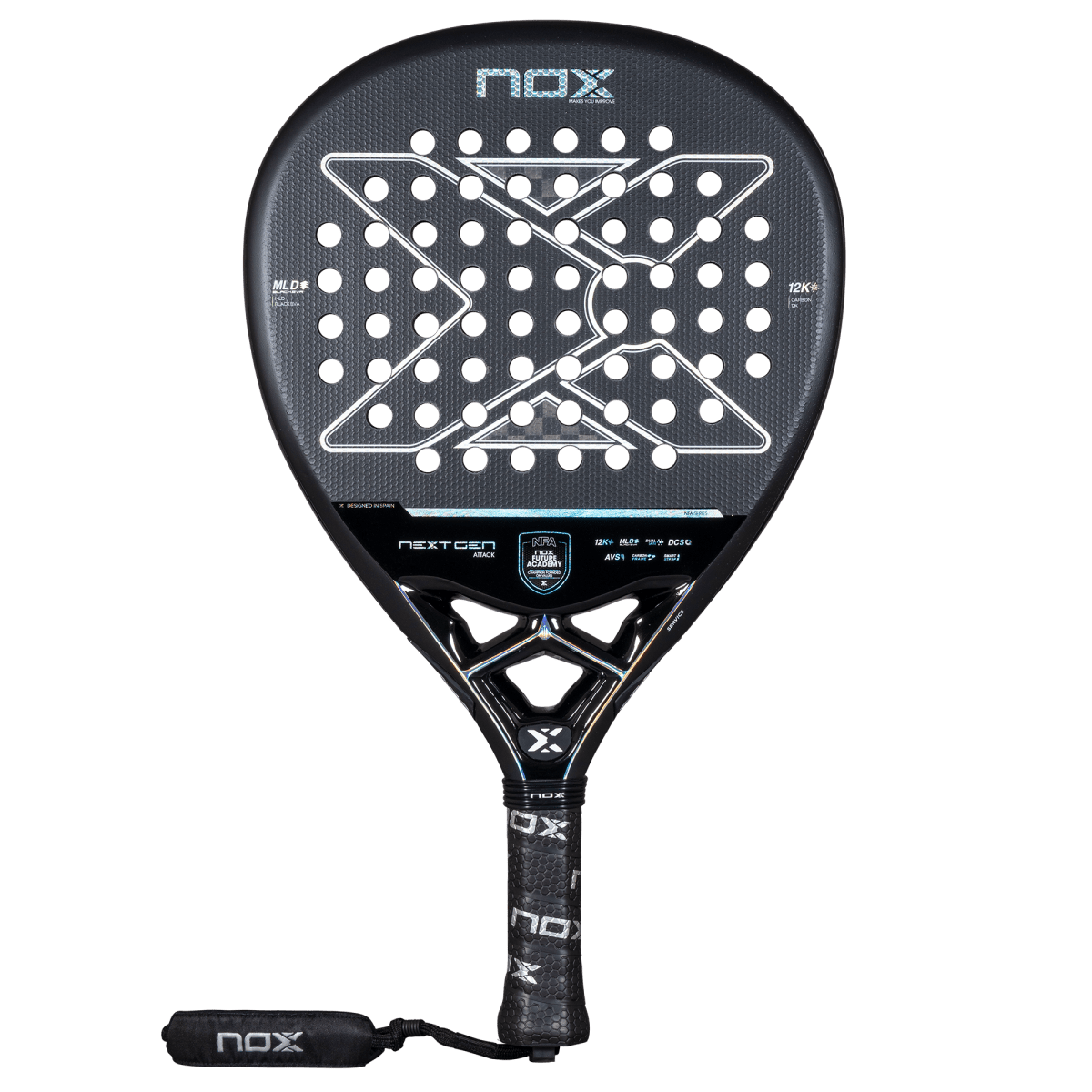 Pala NextGen Pro Attack 12K vista frontal