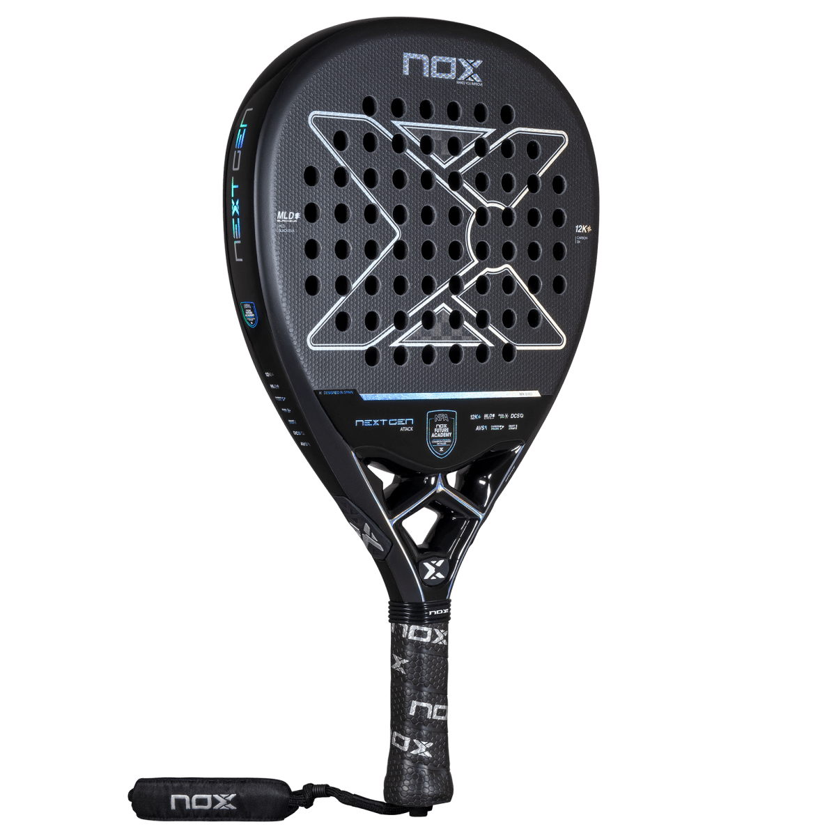 Pala NextGen Pro Attack 12K vista trasera