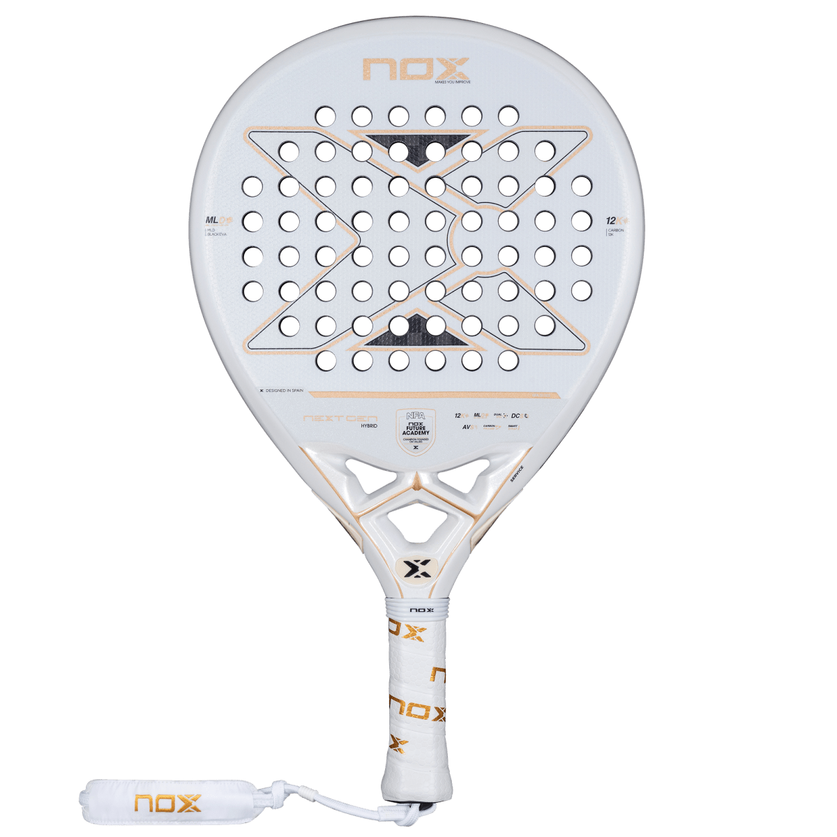 Pala NextGen Pro Hybrid 12K vista frontal
