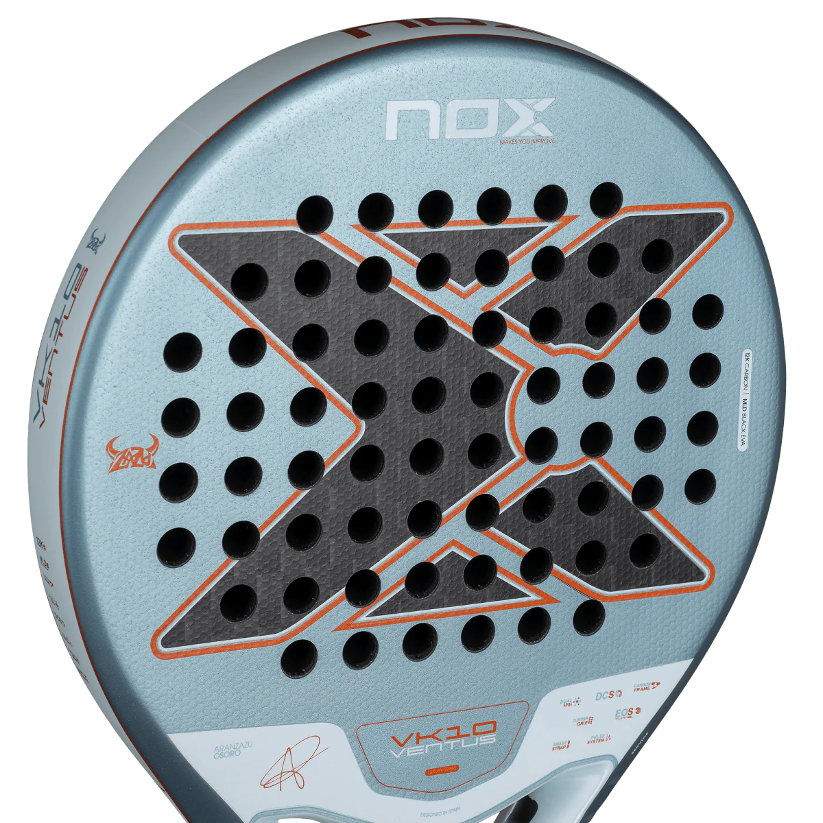 NOX PALA PADEL VK10 VENTUS CONTROL 12K 2026 BY ARANZAZU OSORO