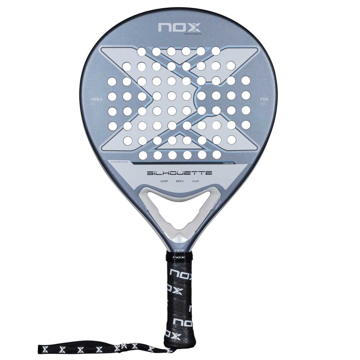 Pala X-ONE Silhouette NOX vista frontal