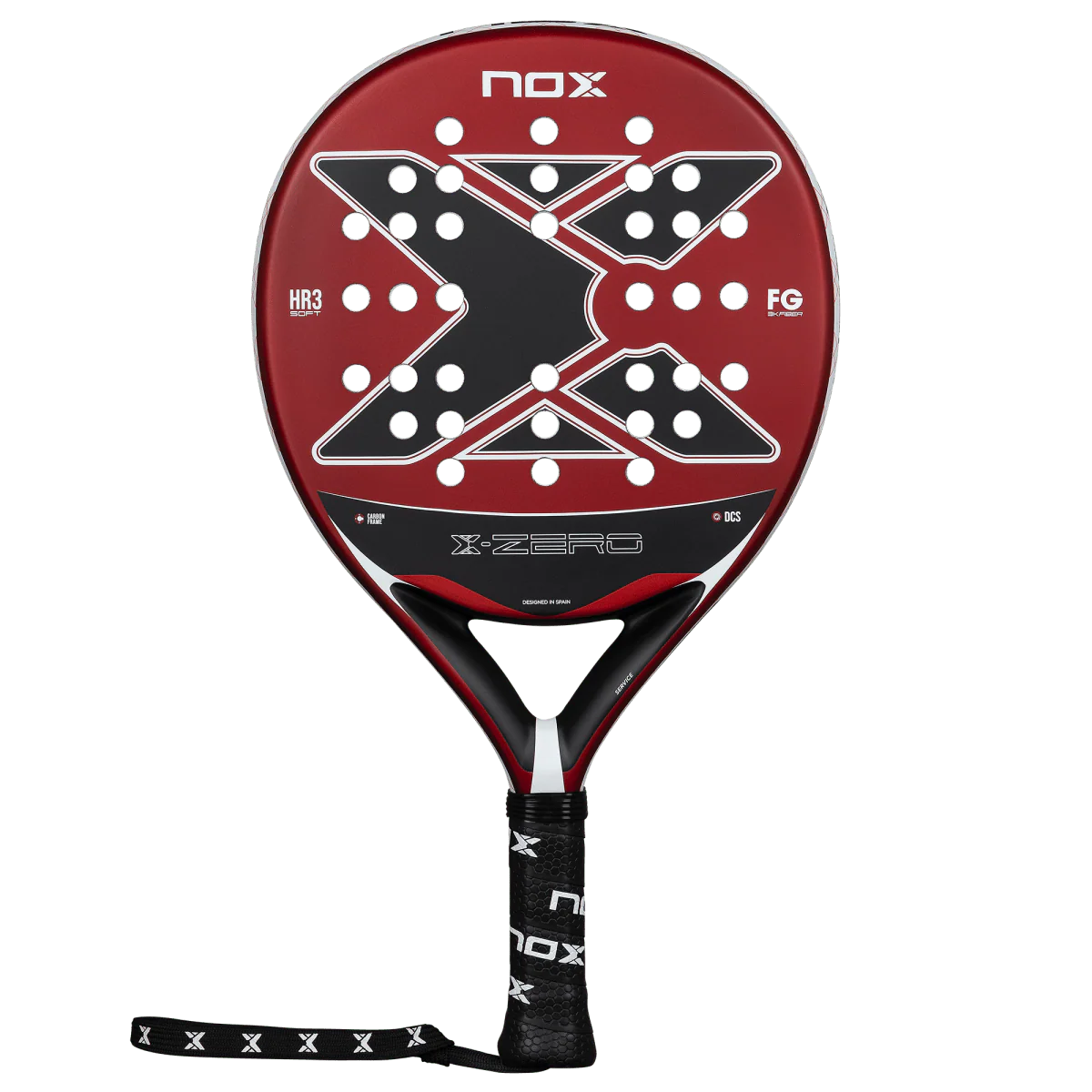 NOX PALA PADEL X-ZERO RED