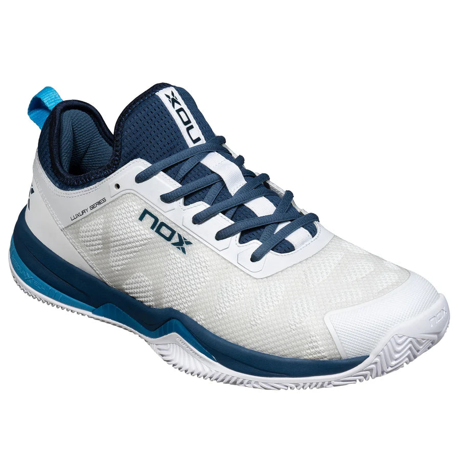 Tenis de pádel Nox NERBO BLANCO/AZUL SUECO