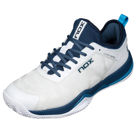 Tenis de pádel Nox NERBO BLANCO/AZUL SUECO