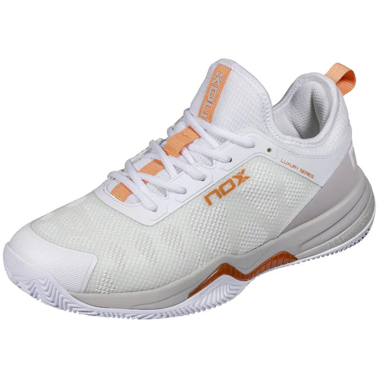 TENIS LUX NERBO WHITE/CORAL GOLD