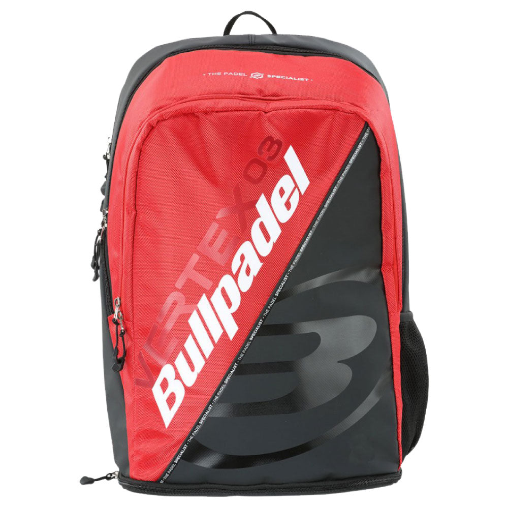 MOCHILA VERTEX 03 NEGRO ROJO