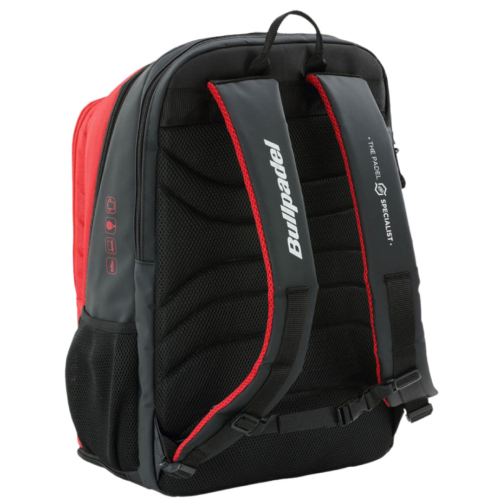 MOCHILA VERTEX 03 NEGRO ROJO